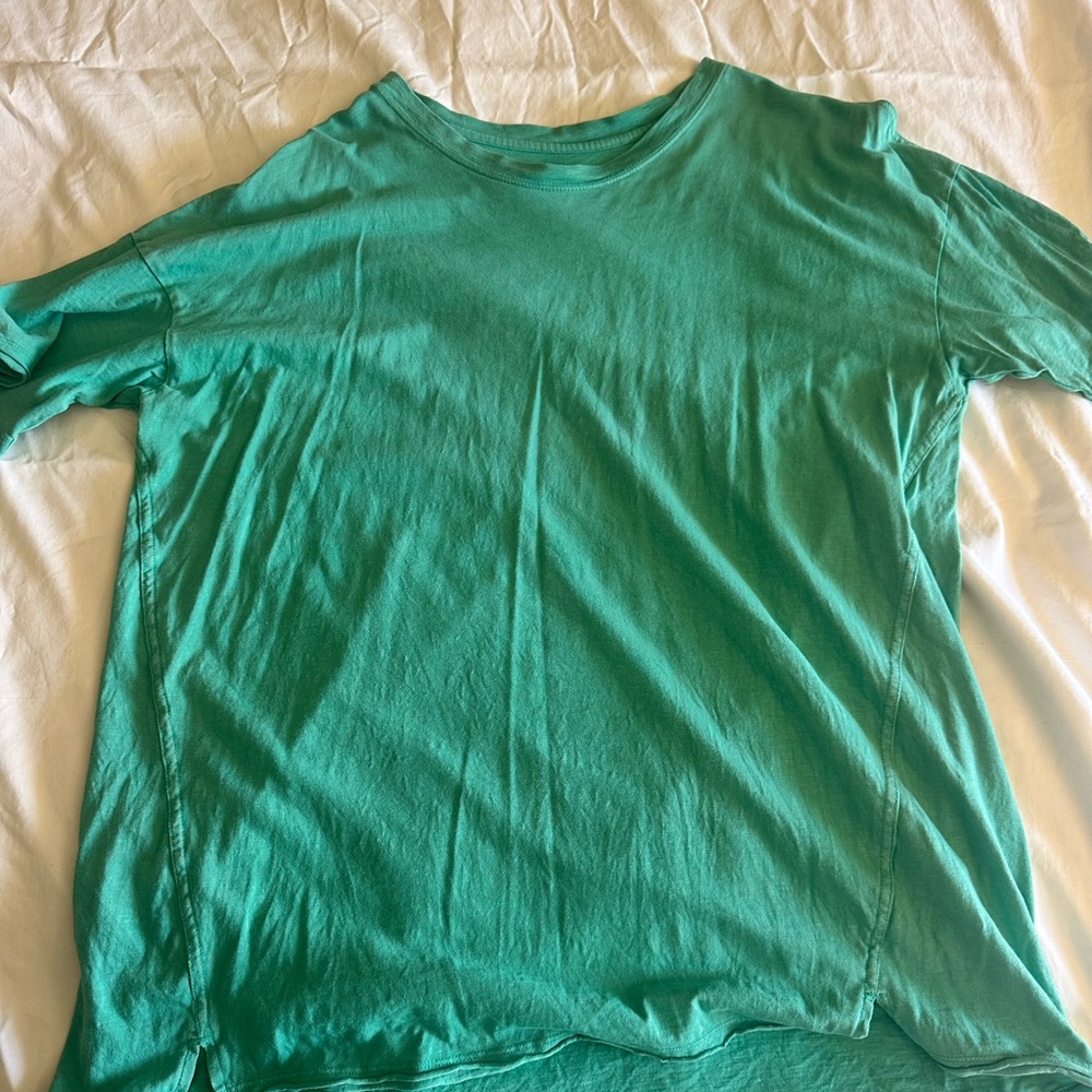 Aerie Green Short Sleeve Women's Tee
